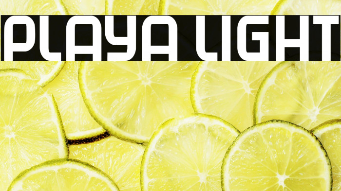 Playa Light Example 2