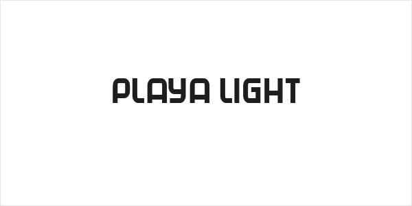 Playa Light Logo