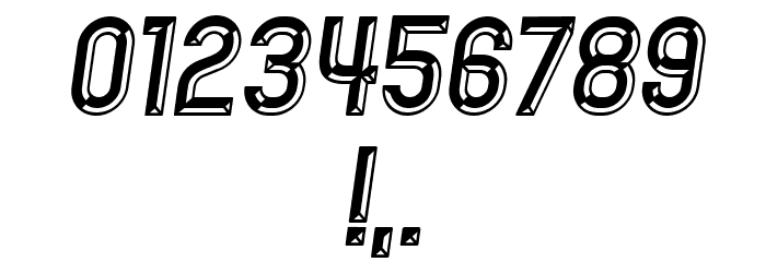 Playback Bold Italic Font OTHER CHARS