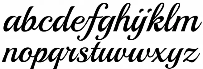 Playball-Regular Caratteri MINUSCOLO