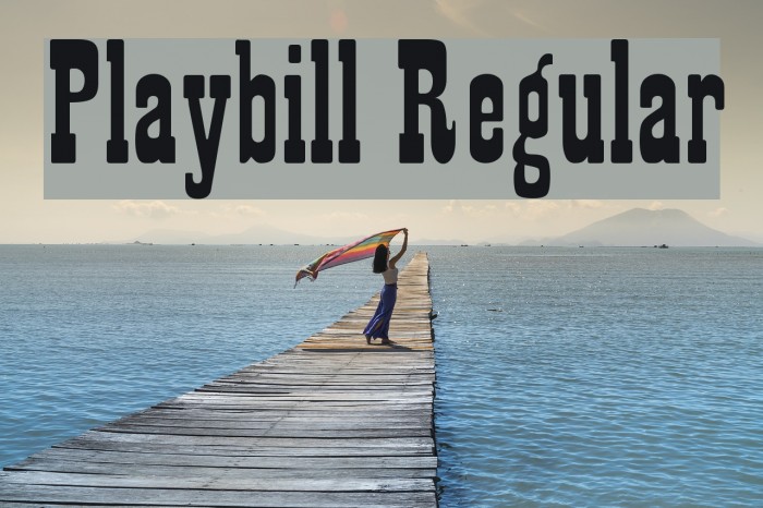 Playbill Regular Example 2