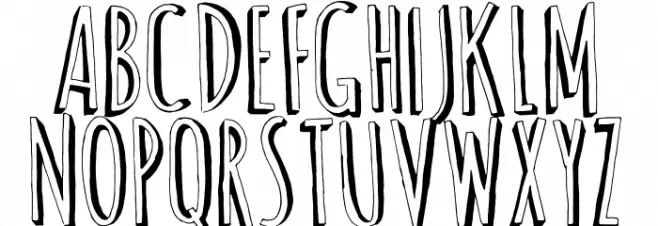 Playbook-Fill Fill Font Litere mici