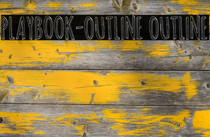 Playbook-Outline Outline Polices examples