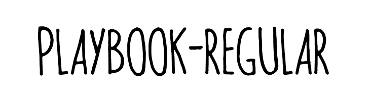 Playbook-Regular Fonte
