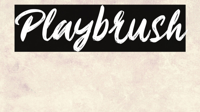 Playbrush Example 3