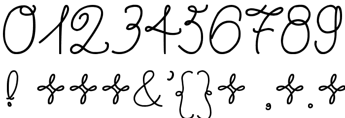 Playdate Bold Font OTHER CHARS