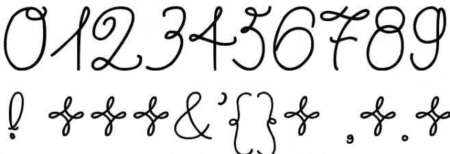 Playdate Bold Font OTHER CHARS