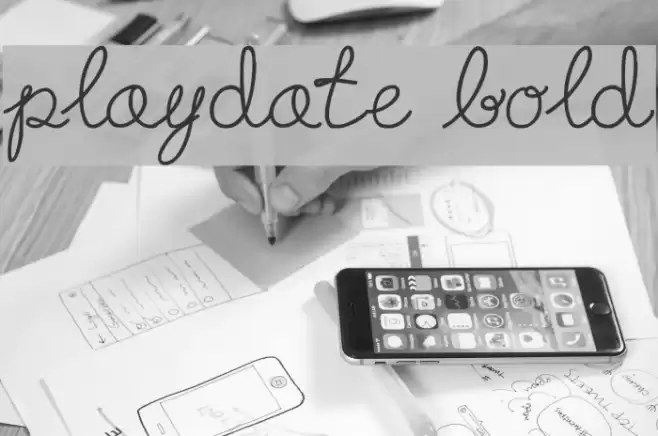 Playdate Bold Font examples