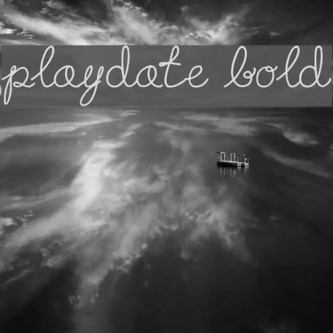 Playdate Bold Font examples