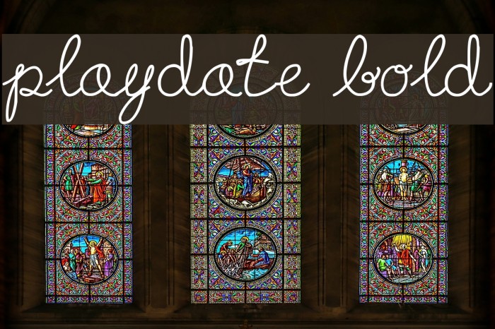Playdate Bold Font examples