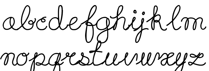 Playdate Bold Font LOWERCASE