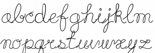 Playdate Schriftart Groß