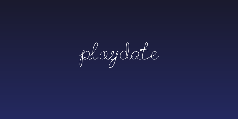 Playdate Social Header