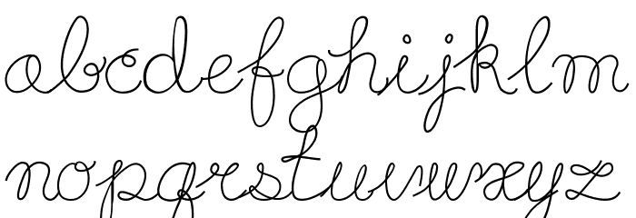 Playdate Font LOWERCASE
