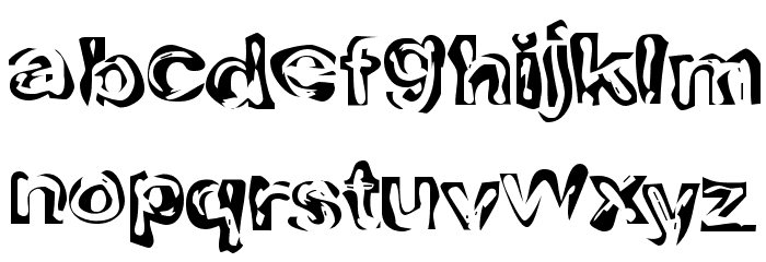 Playdough Font LOWERCASE