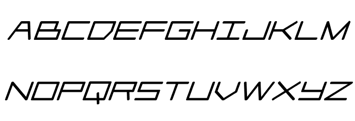 Player 1 Up Black Italic Font LOWERCASE