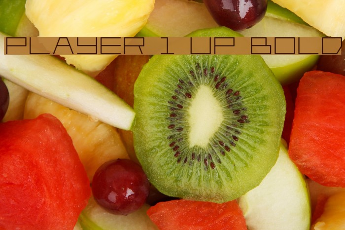 Player 1 Up Bold Example 2