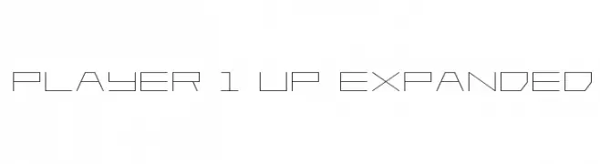 Player 1 Up Expanded  नि: शुल्क फ़ॉन्ट्स डाउनलोड