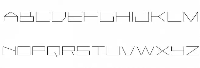 Player 1 Up Expanded Font Litere mari