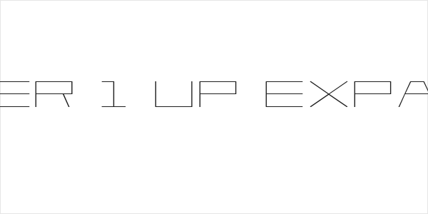 Player 1 Up Expanded Logo