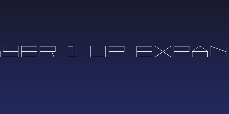 Player 1 Up Expanded Social Header