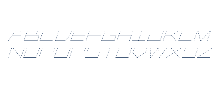 Player 1 Up Gradient Italic Lowercase