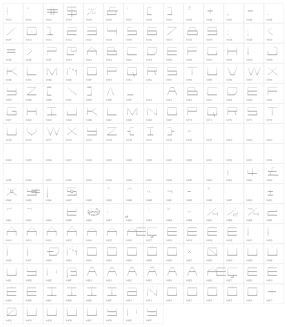 Player 1 Up Gradient Regular Character Map