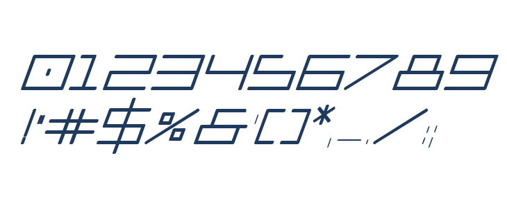 Player 1 Up Heavy Italic Other Characters