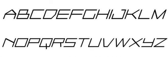 Player 1 Up Heavy Italic Fuentes MAYÚSCULAS