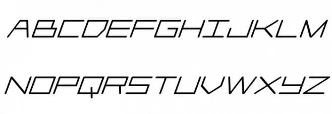 Player 1 Up Heavy Italic フォント 小文字