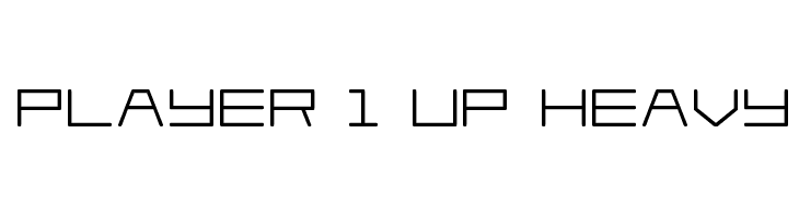 Player 1 Up Heavy  لخطوط تنزيل
