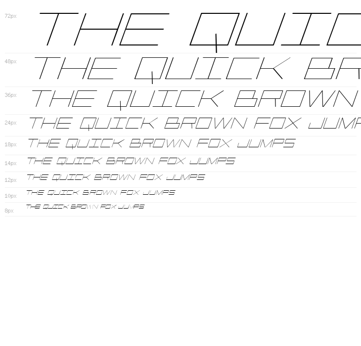 Player 1 Up Italic Waterfall