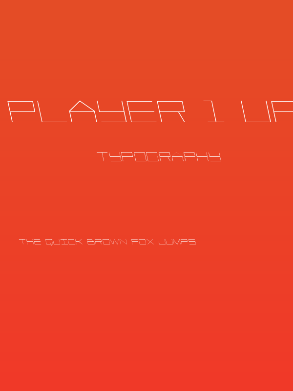 Player 1 Up Leftalic Poster