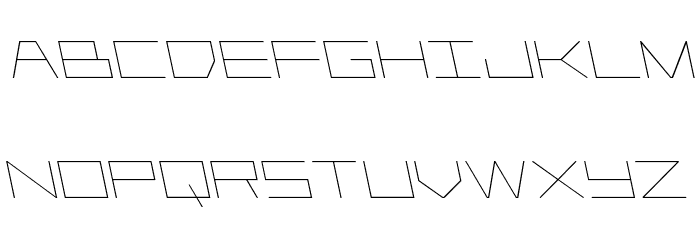 Player 1 Up Leftalic Font LOWERCASE