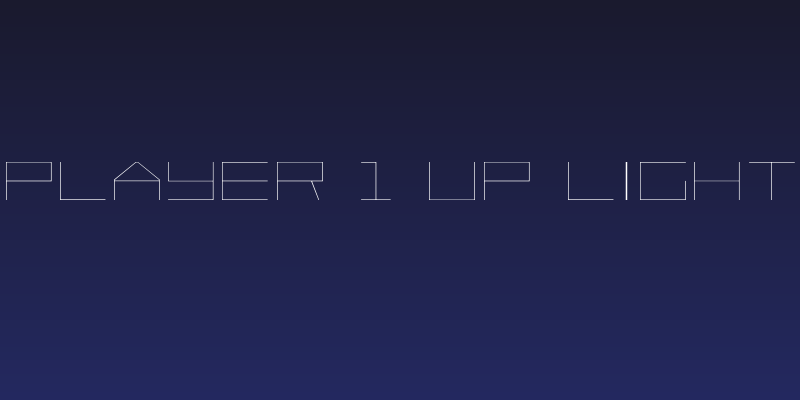 Player 1 Up Light Social Header