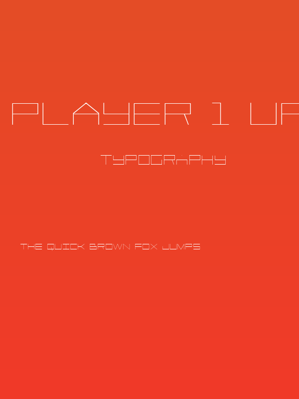 Player 1 Up Regular Poster