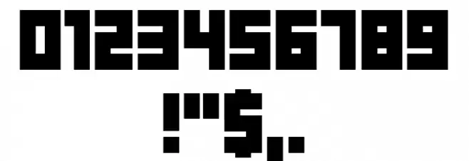 Players Bold Font OTHER CHARS