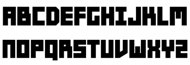Players Bold Schriftart Kleinbuchstaben
