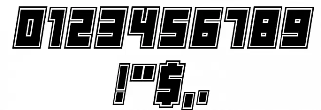 Players College Italic Font OTHER CHARS