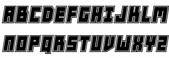 Players College Italic Шрифта ВЕРХНИЙ