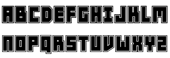 Players College Regular Font LOWERCASE
