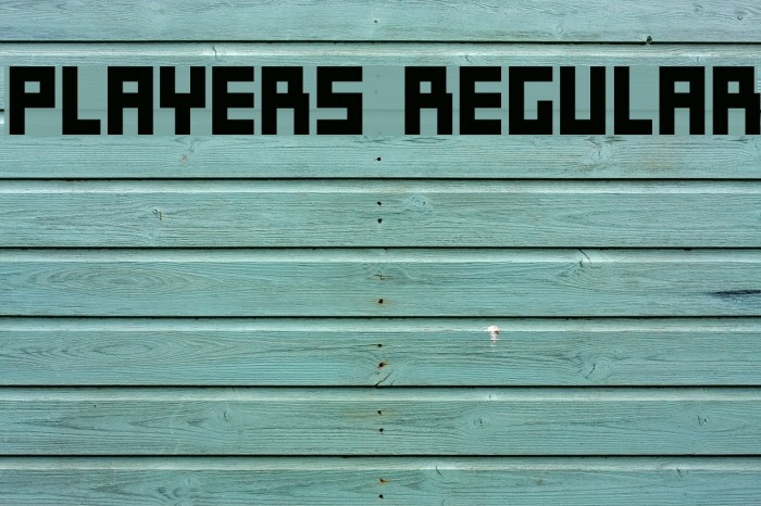 Players Regular Example 1