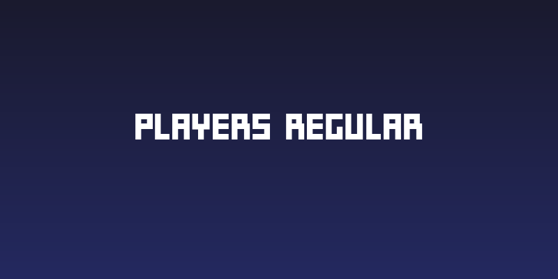 Players Regular Social Header