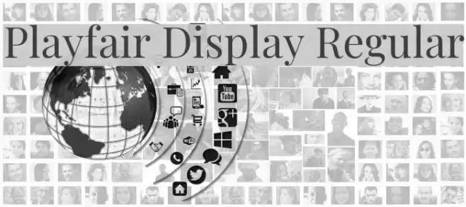 Playfair Display Regular Font examples