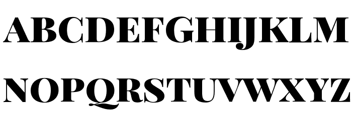 Playfair Display SC Black Font LOWERCASE