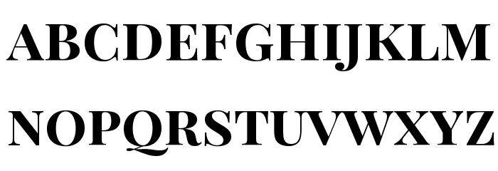 Playfair Display SC Bold Font LOWERCASE