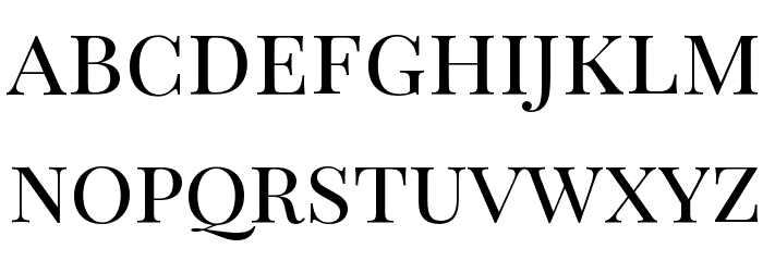Playfair Display SC Regular Font LOWERCASE