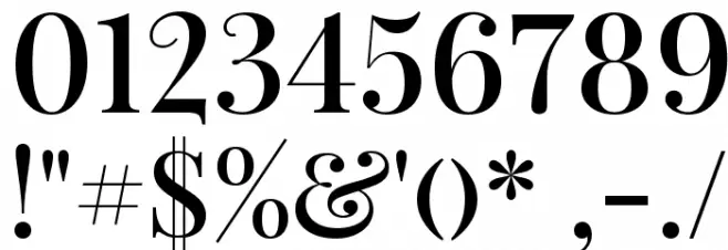 Playfair Display SC SemiBold Font OTHER CHARS