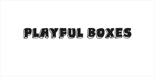 Playful Boxes Logo