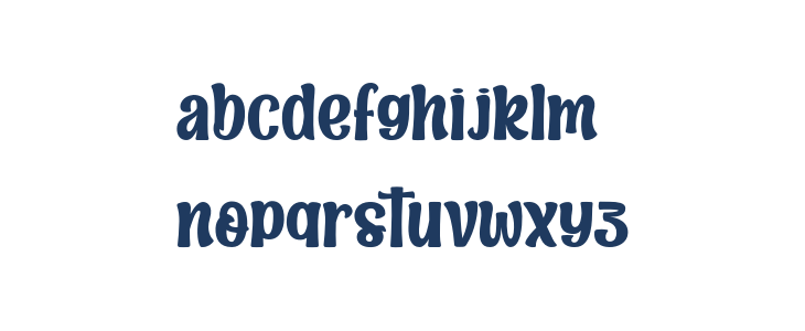 Playful Christmas-Personal Use  Lowercase